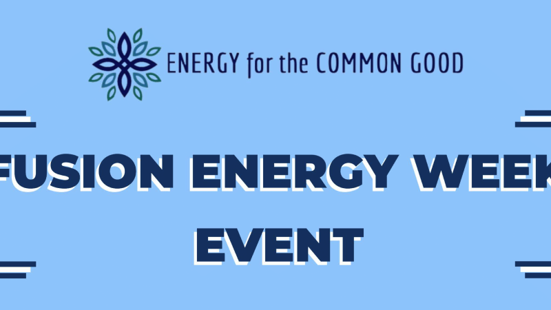 Fusion Energy Week Event