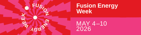 US Fusion Energy Week, May 4–10 2026 banner