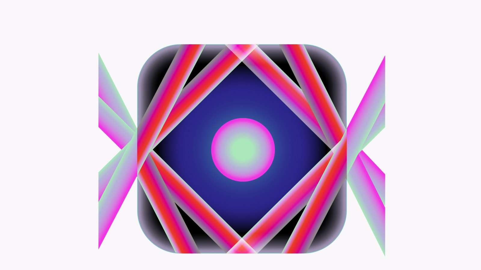 abstract illustration: lasers