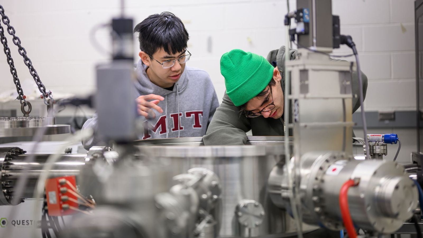 MIT Students Looking into the Accelerator