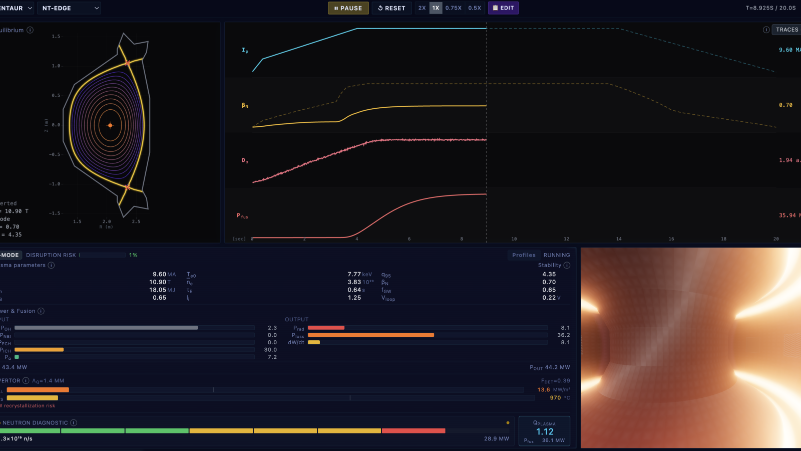 Fusion Simulator
