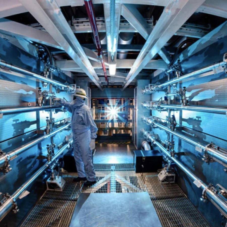 Inside the National Ignition Facility