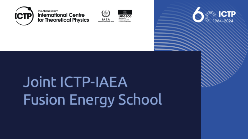 Poster of ICTP-IAEA Summer School