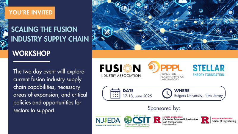 Supply Chain Workshop: Scaling the Fusion Industry