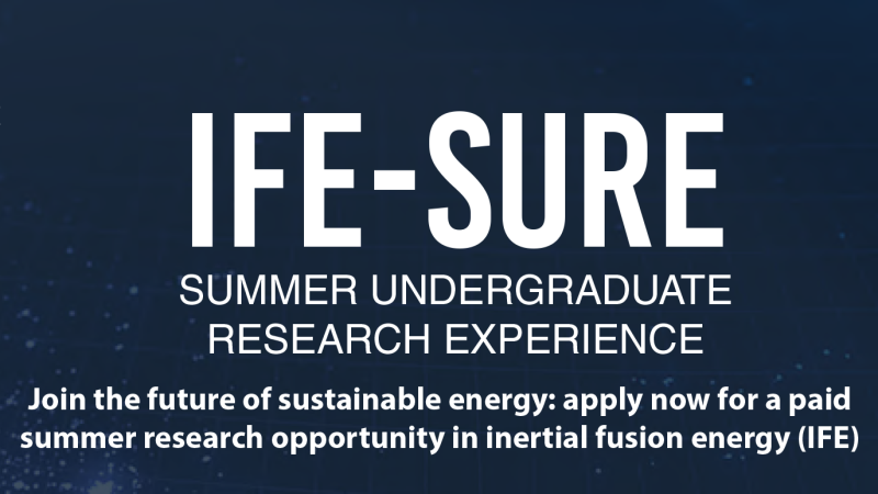 Summer Undergraduate Research Experience