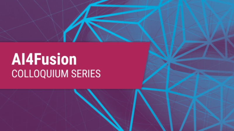 AI4Fusion Virtual Colloquium Series