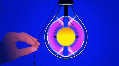 Light Bulb Fusion Illustration