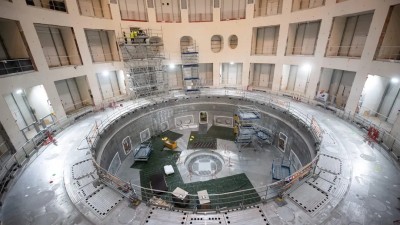 The ITER fusion energy project, under construction in southern France, is scheduled to begin operations in 2025. Clement Mahoudeau/AFP via Getty Images