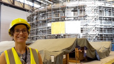 Associate Professor Saskia Mordijck at ITER in Southern France