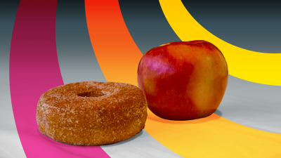 Doughnuts to apples