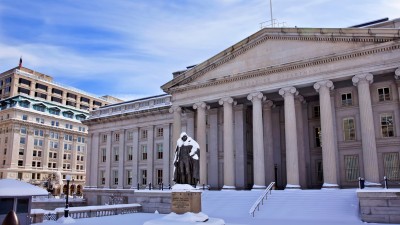 The Treasury Department building