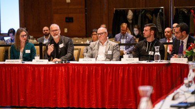 Universities of Wisconsin Board of Regents meeting on Friday, Feb. 7, a panel of entrepreneurs, university leaders and business experts