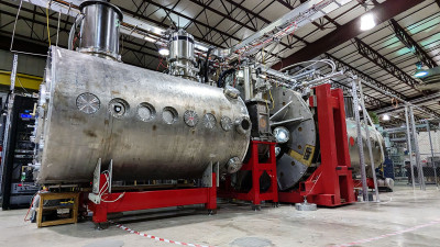 The Advanced Research Projects Agency-Energy’s previous investment in fusion has spawned novel designs, such as this magnetic mirror device at the University of Wisconsin–Madison.